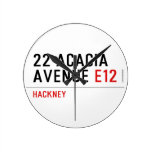 22 ACACIA AVENUE  Wall Clocks