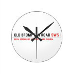 Old Brompton Road  Wall Clocks