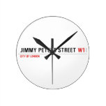 JIMMY PETERS Street  Wall Clocks