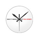 Dikat Et BurasI DemİrkapI  Wall Clocks