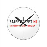 Balfe Street  Wall Clocks