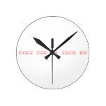 keep calm and love me  Wall Clocks