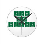 vote
 team
 brophy
   Wall Clocks