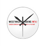 Westwick Gardens  Wall Clocks
