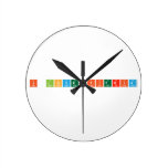 I Love Fitria  Wall Clocks