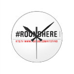 #roundhere  Wall Clocks
