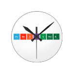 scheikunde  Wall Clocks