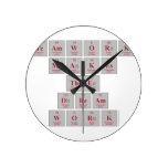 TEAMWORK
 makes
 the
 DREAM
 WORK  Wall Clocks