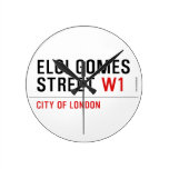 ELOI GOMES Street  Wall Clocks