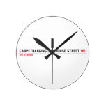 Carpetbagging Shithouse street  Wall Clocks