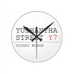 Yushantha  Street  Wall Clocks