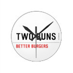  TWO BUNS  Wall Clocks