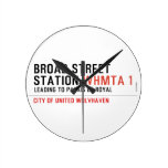 BROAD STREET STATION  Wall Clocks