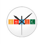 Chemie  Wall Clocks