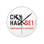 CITY HALL  Wall Clocks