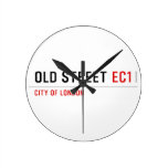 old street  Wall Clocks