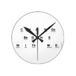 Change 
 Begins 
 With Me  Wall Clocks