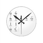 Life 
 Science
 is
 Lit  Wall Clocks