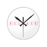 S|cienc|e  Wall Clocks