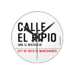CALLE EL RIPIO  Wall Clocks