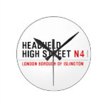 Headheld High Street  Wall Clocks