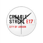Creacle Street  Wall Clocks