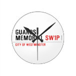 guards memorial  Wall Clocks