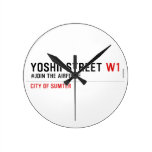 Yoshii Street  Wall Clocks