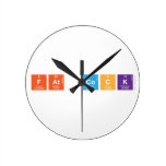 Fat Cock  Wall Clocks