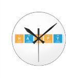 HAPPY  Wall Clocks
