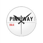 Pinn Way  Wall Clocks