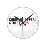 COURT OF APPEAL STREET  Wall Clocks