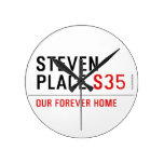 Steven Place  Wall Clocks