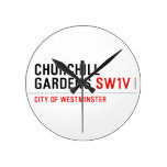 churchill gardens  Wall Clocks