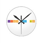 kiss my ass  Wall Clocks