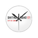 Shithole Road  Wall Clocks