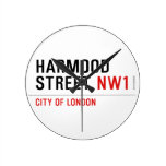 Harmood Street  Wall Clocks