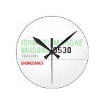 ISHMAEL MAKGAE MUSONA  Wall Clocks