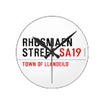 Rhosmaen Street  Wall Clocks