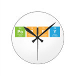 Poppy
   Wall Clocks