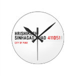 HrishiKesh Sinhagad Road  Wall Clocks