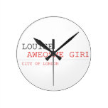 louise   Wall Clocks