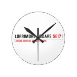 Lorrimore Square  Wall Clocks