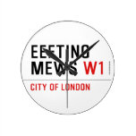 EEFTING MEWS  Wall Clocks