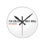 158 Coleridge Way  Wall Clocks