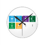 WAKE
 UP!!  Wall Clocks