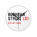 Bodhran Street  Wall Clocks