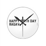 Happy birth day  Ragav  Wall Clocks