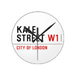 Kale Street  Wall Clocks