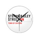 Stefan Bailey Street  Wall Clocks